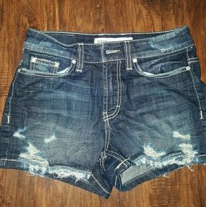BKE denim shorts